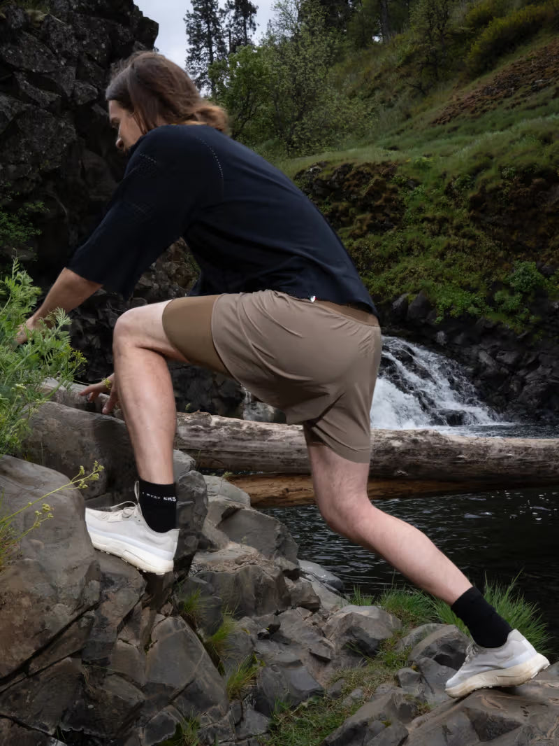WARP SHORT SHORT LINED