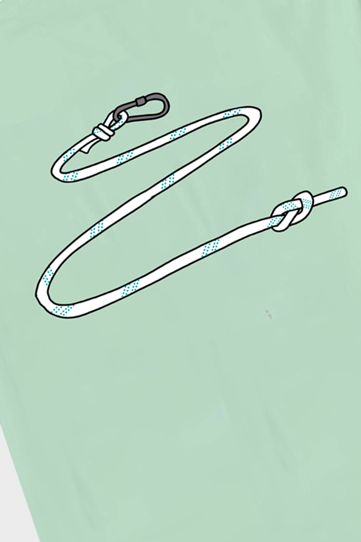 SQUIGGLE ROPE TEE