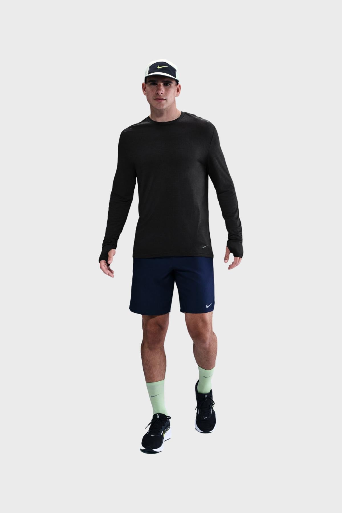 Nike - Haut de running à manches longues en laine Dri-FIT ADV