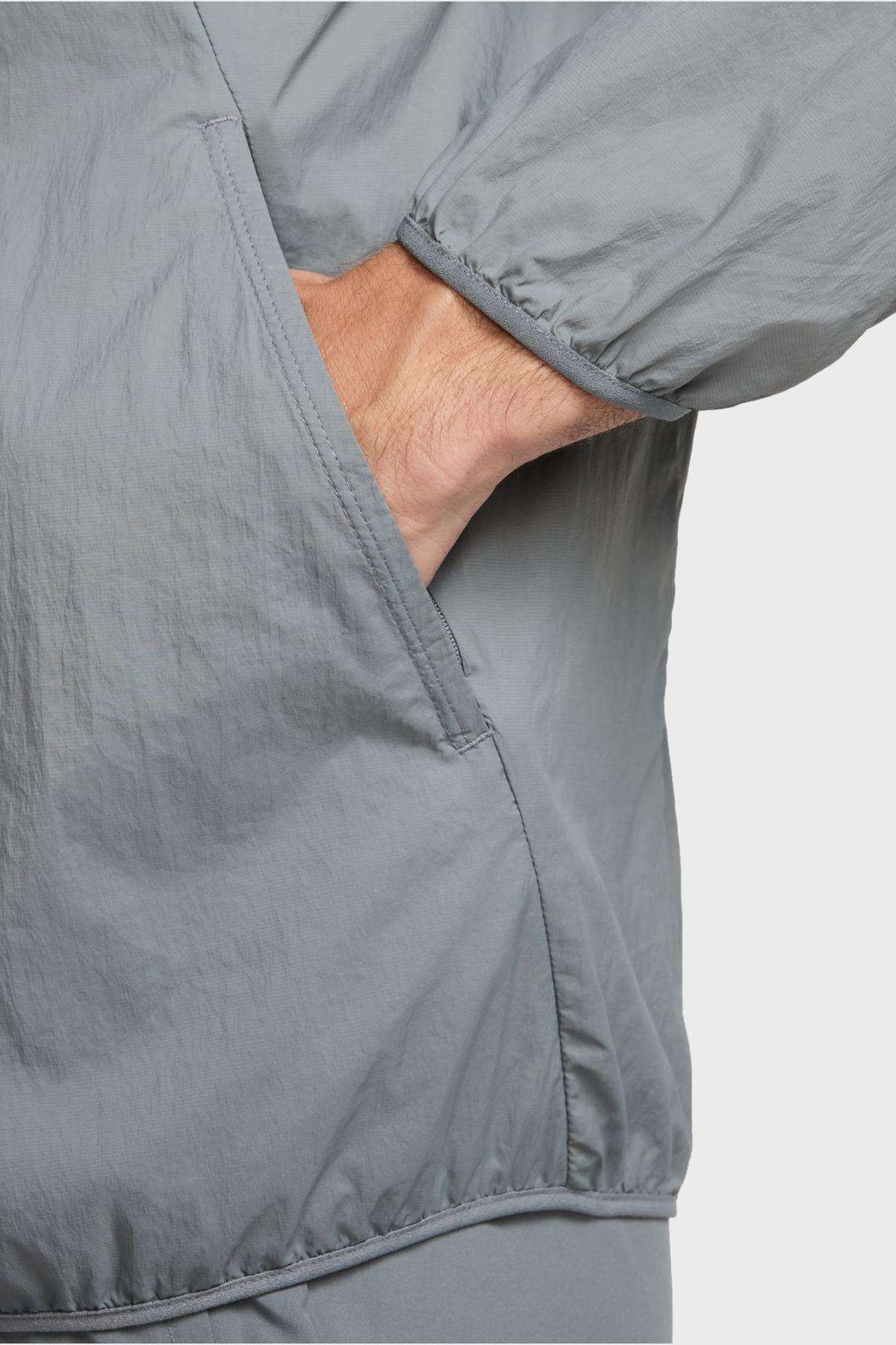 STRIDE Men's water-repellent UV-protective running jacket
