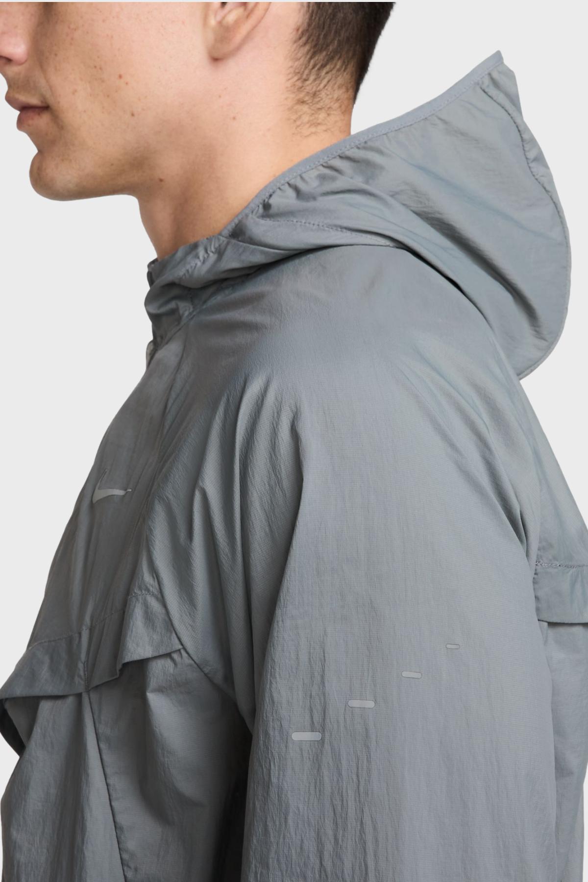STRIDE Men's water-repellent UV-protective running jacket