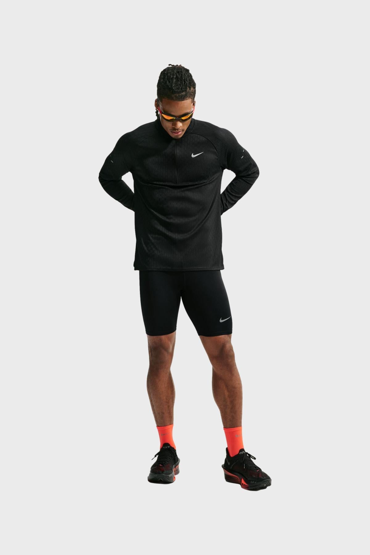 Stride Aero-FIT Vêtement deuxième couche à demi-zip