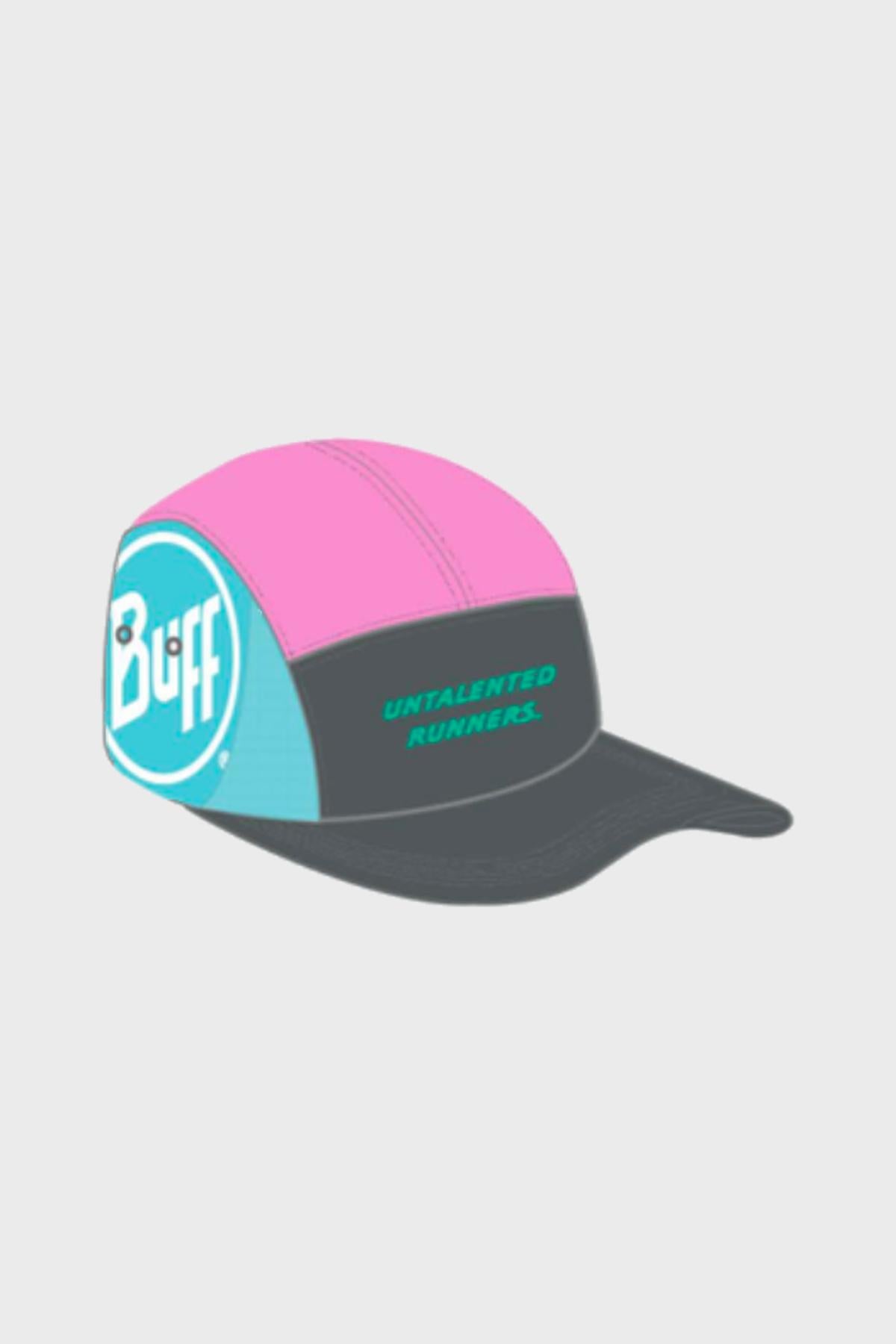 JOLIE FOULÉE x BUFF - Panel GO Cap Black 