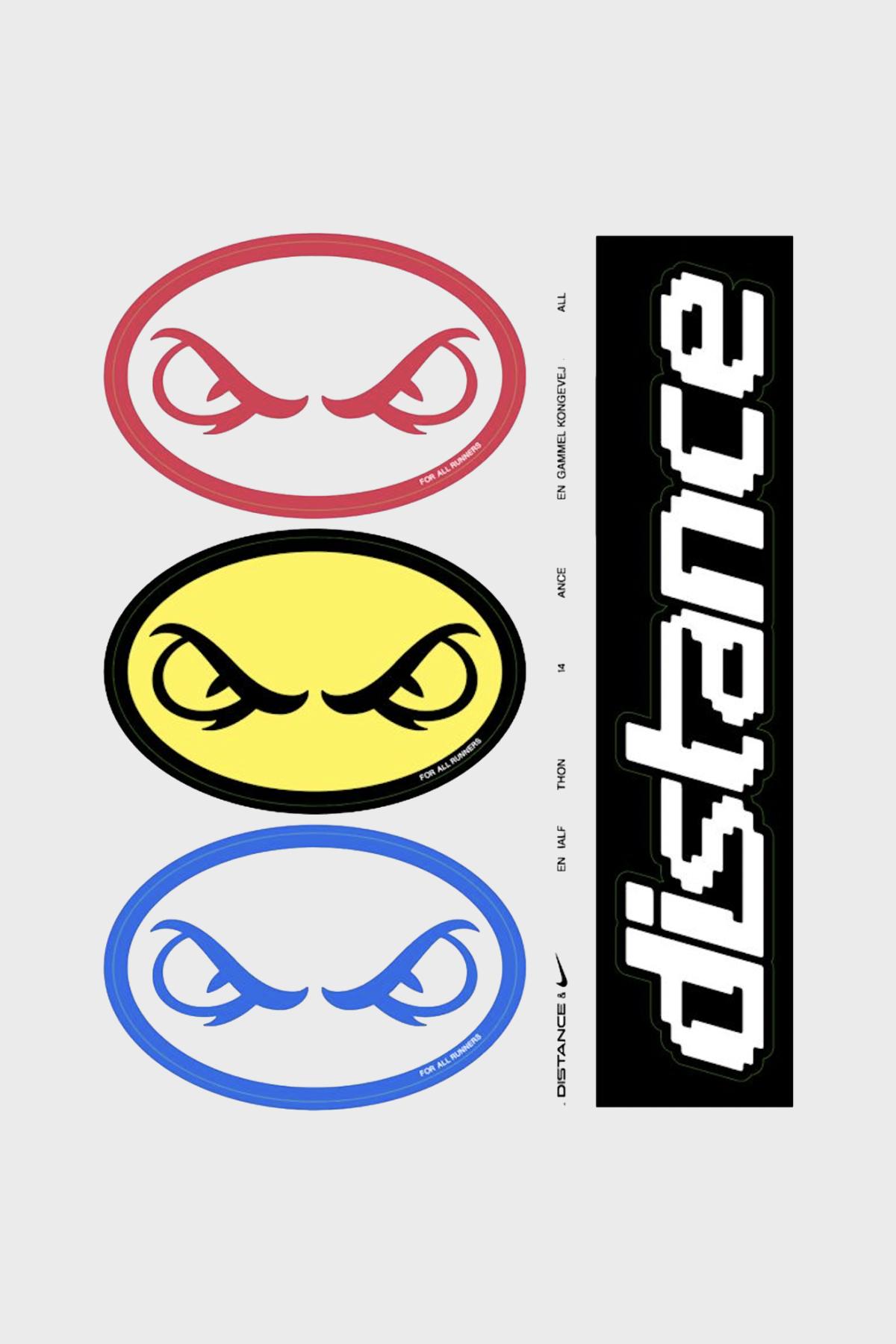 距離 - ナイキ CPH ステッカー