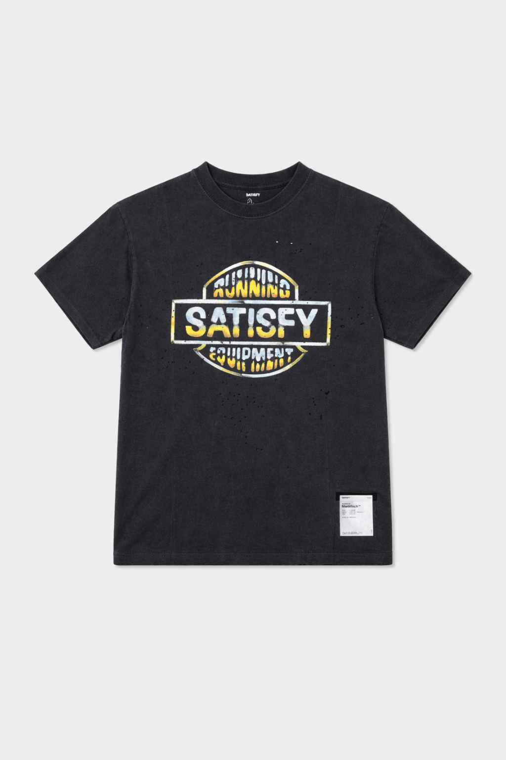 SATISFY x DISTANCE - MOTHTECH  T-SHIRT