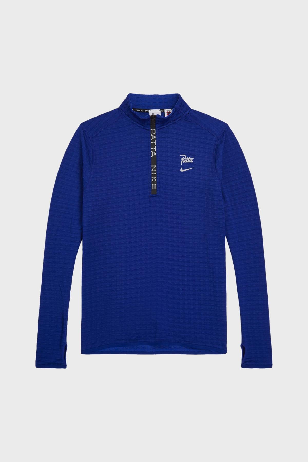 Nike - PATTA RUNNING TEAM HALF ZIP LONGSLEEVE