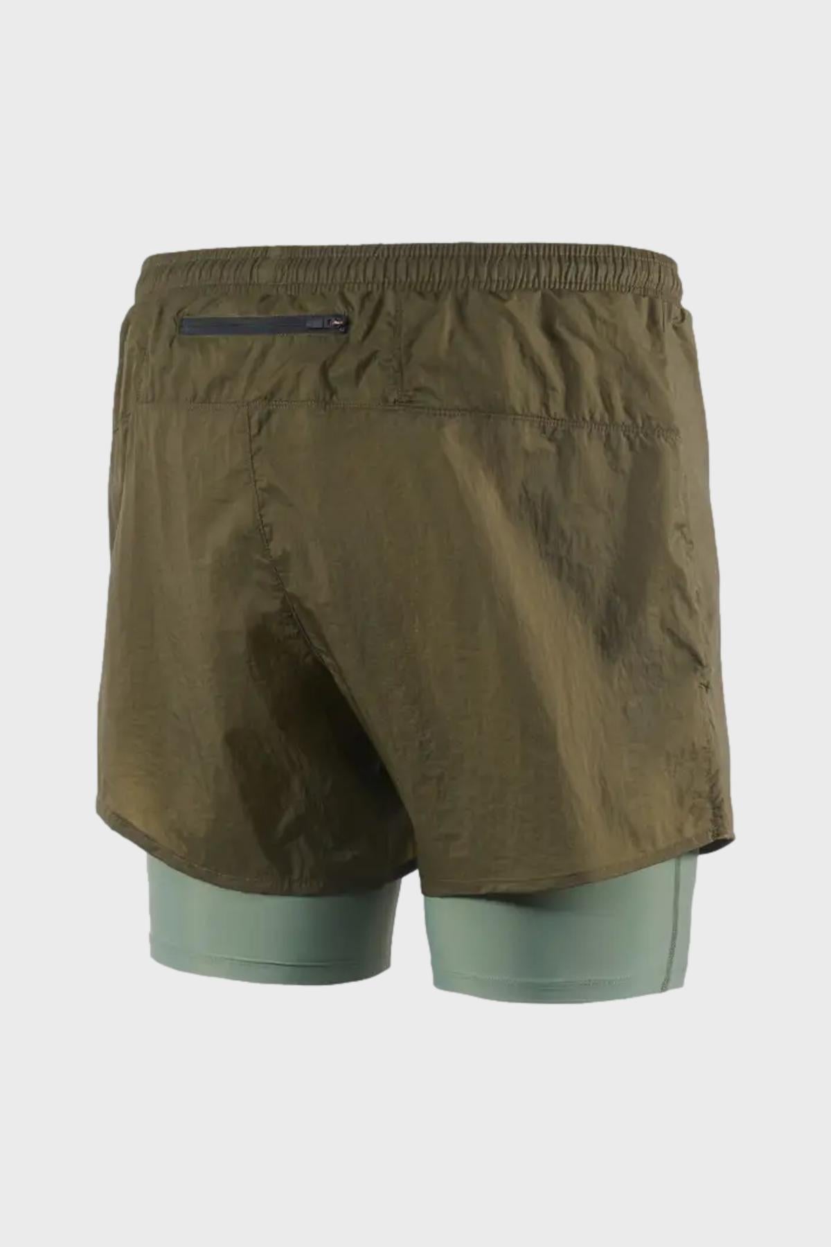 RIPSTOP LAYERED TRAIL SHORTS