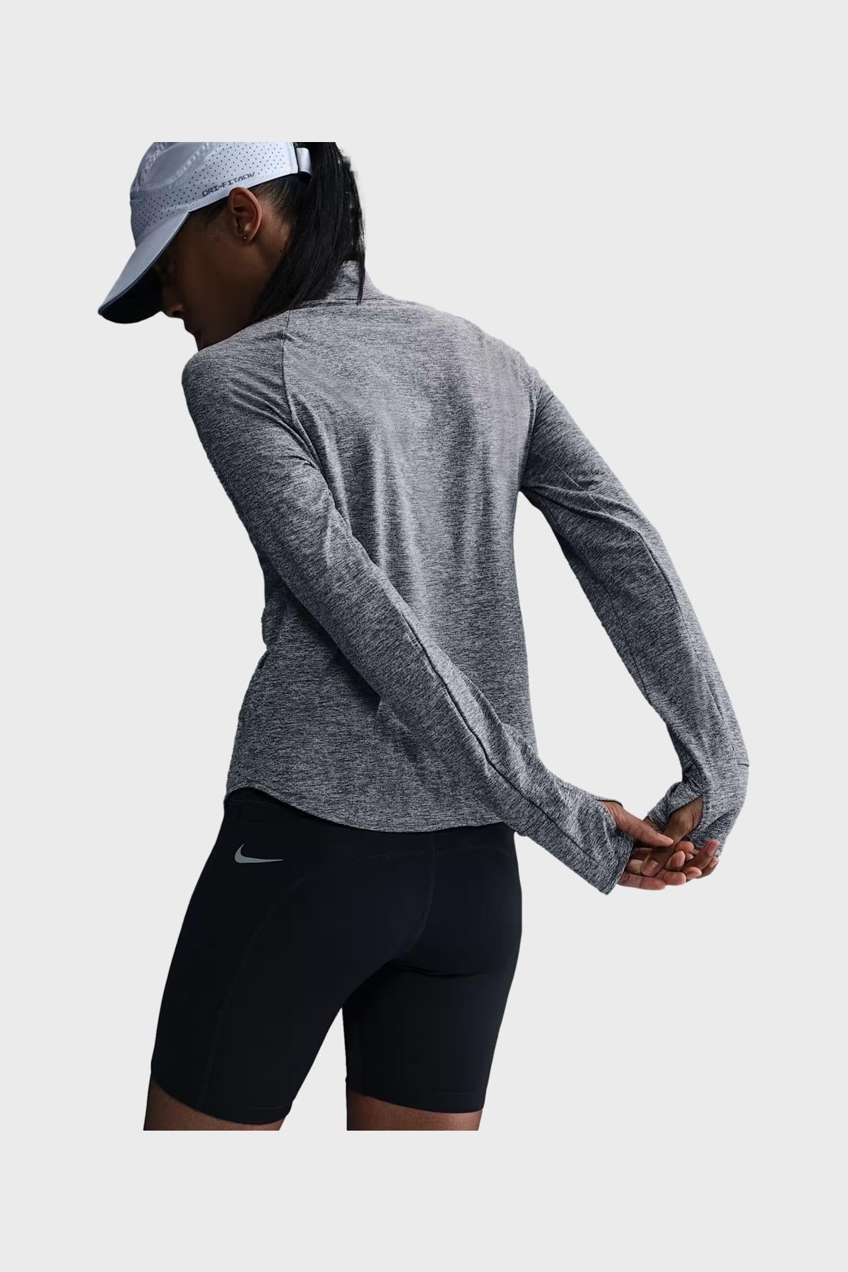 NIKE W - Nike Swift Dri-FIT UV-protection 1/4-zip running top
