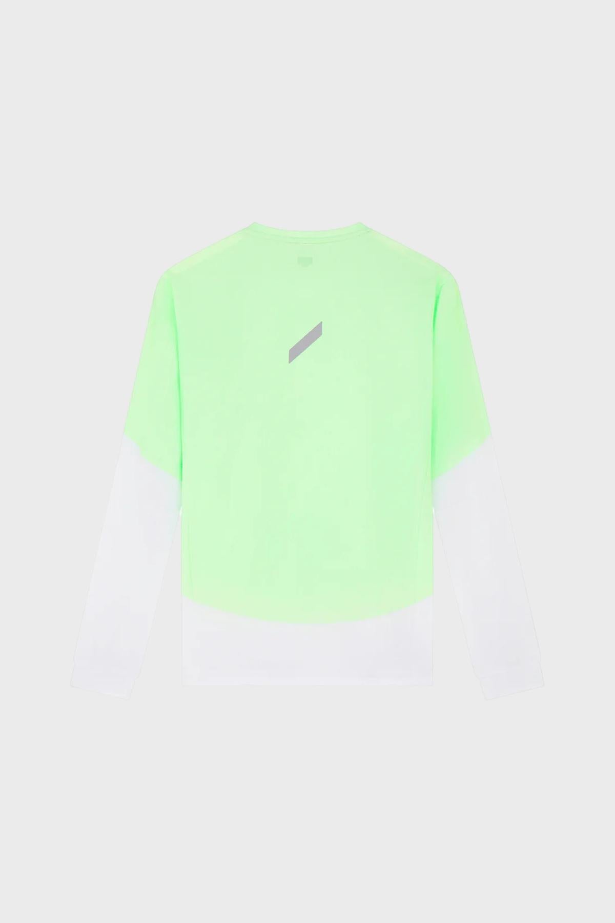 LONG SLEEVE PRINTED TECH TEE
