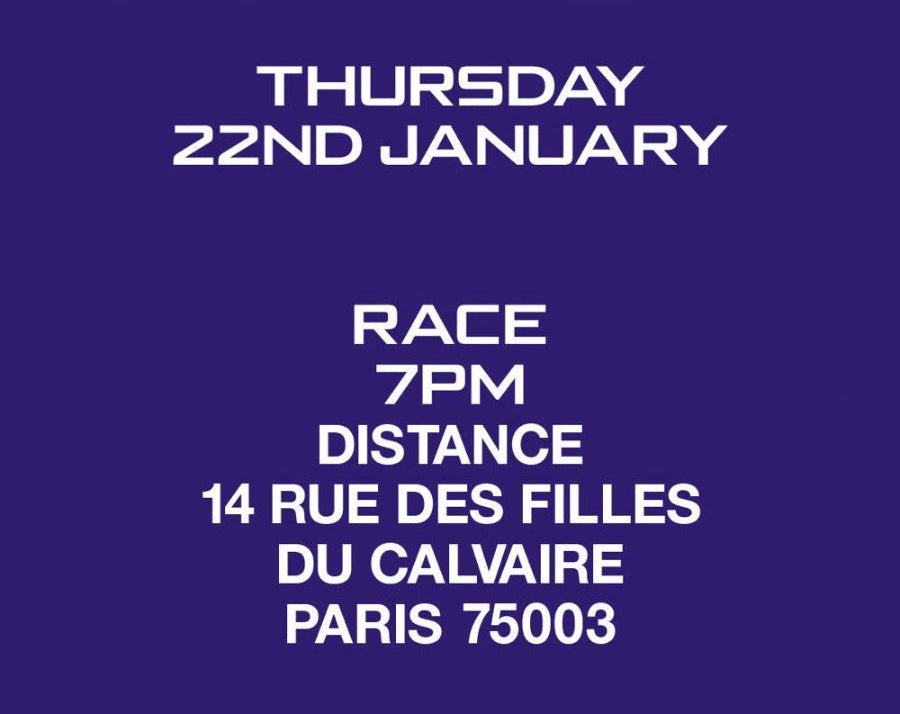 ON x DISTANCE - STAFF & FAMILY RACE T-SHIRT