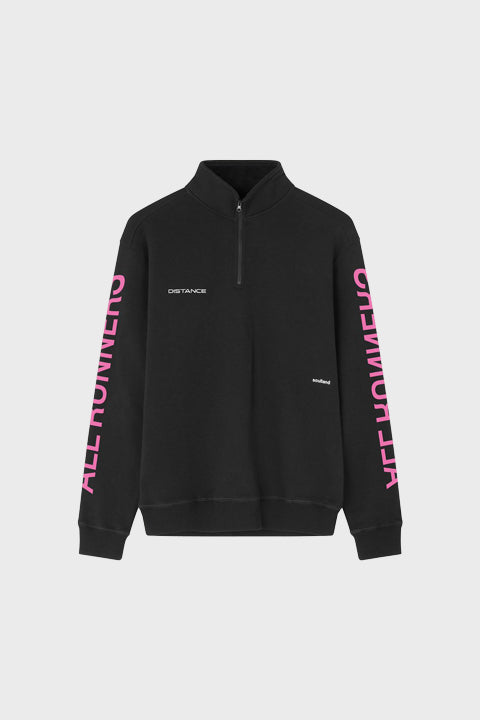 DISTANCE x SOULLAND - KEN HALF ZIP SWEATSHIRT