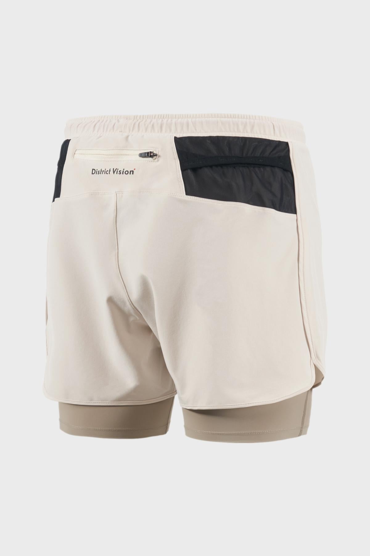 DISTRICT VISION - LAYERED POCKETED TRAIL SHORTS