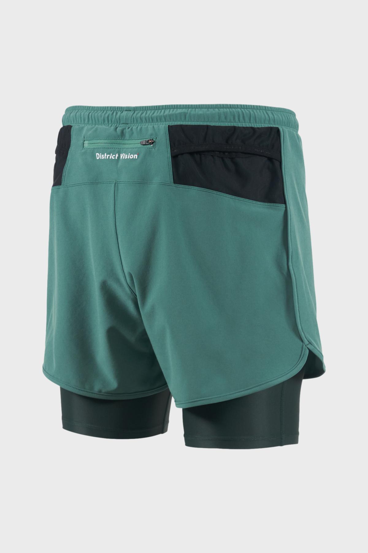 DISTRICT VISION - レイヤードポケットトレイルショーツ